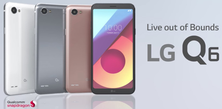 Смартфон LG Q6+