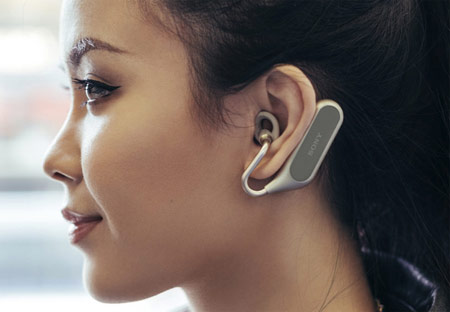Концептуальные наушники Sony Xperia Ear Duo