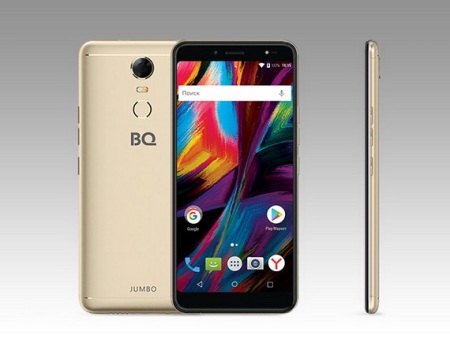 Новый безрамочный смартфон BQ