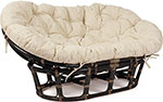 Мебель для дачи  Tetchair  ``MAMASAN`` 23/02 W /с подушкой/ Antique brown (античный черно-коричневый), 8194