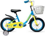 Велосипед детский  Forward  BARRIO 16 (1 ск.) 2020-2021, синий, 1BKW1K1C1010