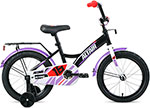 Велосипед детский  Altair  KIDS 16 (16`` 1 ск.) 2020-2021, черный/белый, 1BKT1K1C1002