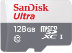 Карта памяти  Sandisk  Ultra 128ГБ microSDXC C10 UHS-I 100МБ/с (SDSQUNR-128G-GN6MN)