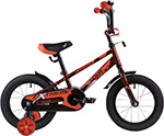 Велосипед детский  Novatrack  14`` EXTREME красный, сталь